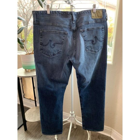 Mens Adirano Goldschmied AG Everett Slim Straight Jeans 38 x 30 EUC 6419 - Picture 16 of 16